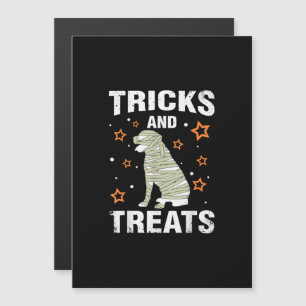 Invitation Magnétique Costume de momie pour Rottweiler pour Halloween