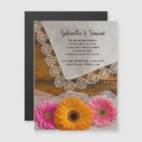 Daisy Trio et Mariage campagnard dentelle Enregist