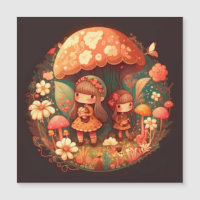 Deux petites filles mignonnes en lutins