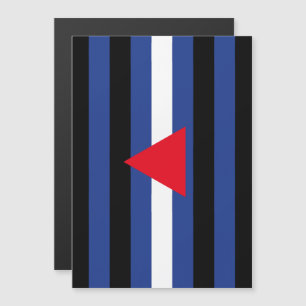 Invitation Magnétique Drapeau de fierté cuir queer