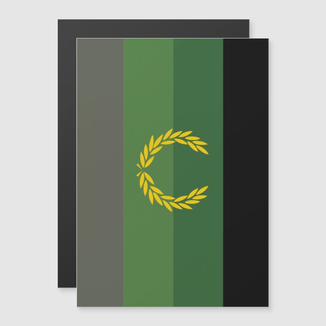 Invitation Magnétique Drapeau de fierté de l'uniforme militaire (Devant / Derrière)