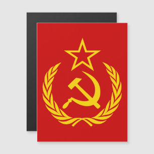 Invitation Magnétique Faucille et marteau, URSS, CCCP, communisme