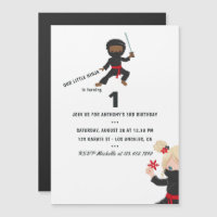 Fête d'anniversaire sur le thème des ninjas