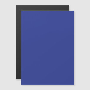 Invitation Magnétique Fond uni bleu foncé Design minimaliste audacieux