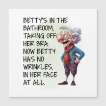 Funny Betty's In the Bathroom