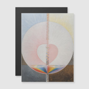 Invitation Magnétique Hilma Af Klint, La Dove No.25, Art Abstrait