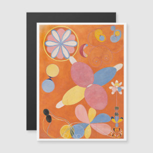 Invitation Magnétique Hilma Af Klint, Le Dix Plus Grand No4, Art Abstrai