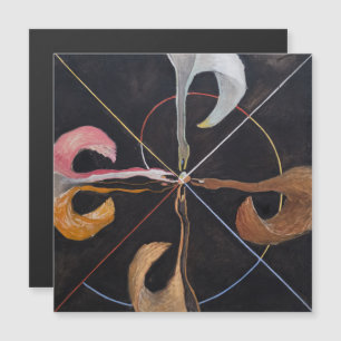 Invitation Magnétique Hilma Af Klint, Le Swan No.7, Art Abstrait