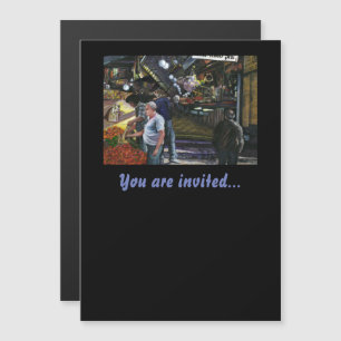 Invitation Magnétique Hommes de commerce, Jérusalem