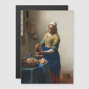 Invitation Magnétique Johannes Vermeer, Milkmaid