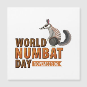 Invitation Magnétique Journée mondiale du numbat