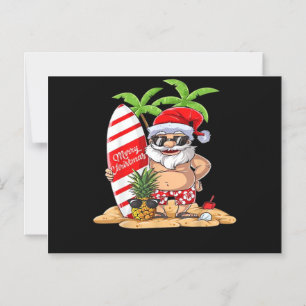 Invitation Magnétique Joyeux Noël en juillet essentiel