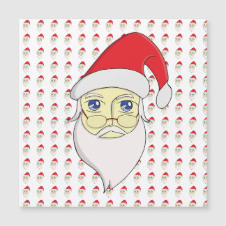 Invitation Magnétique Joyeux Noël Père Noël