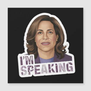 Invitation Magnétique Kamala Harris Je Parle, Citation De Débat Historiq