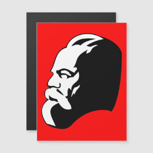 Invitation Magnétique Karl Marx, communisme, socialisme, Union soviétiqu