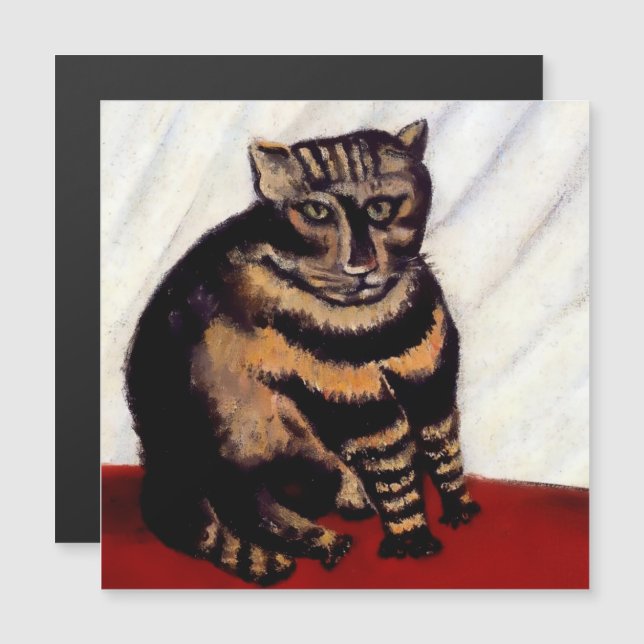 Invitation Magnétique « Le Tabby » par Henri Rousseau (Devant / Derrière)