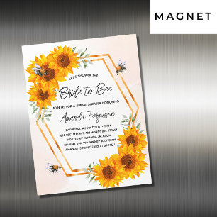 Invitation Magnétique Lunette de soleil nuptiale luxe
