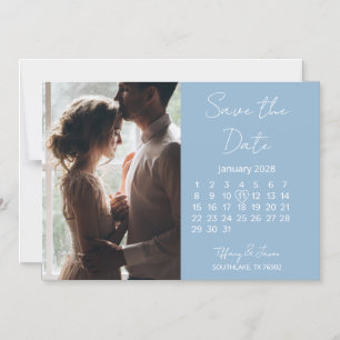Invitation Magnétique Magnétique Enregistrer la date 31 jours Calendrier