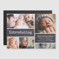 Montage photo Chalkboard Introduire bébé garçon