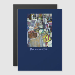 Invitation Magnétique Où est le Fish Head Curry ?Singapour