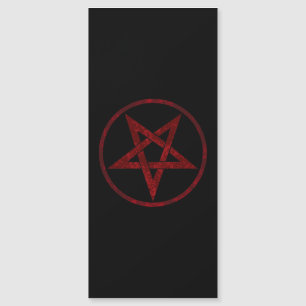 Invitation Magnétique Pentagram Red Devil