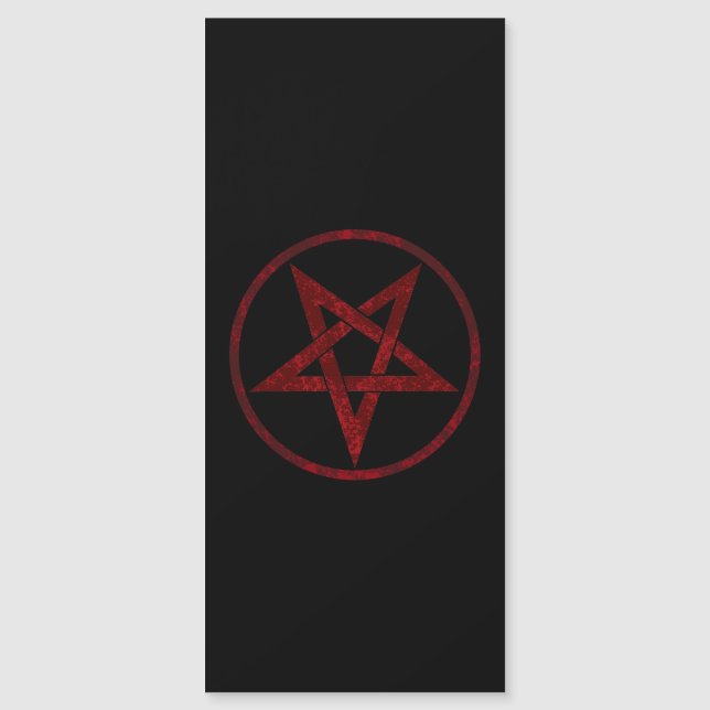 Invitation Magnétique Pentagram Red Devil (Devant)