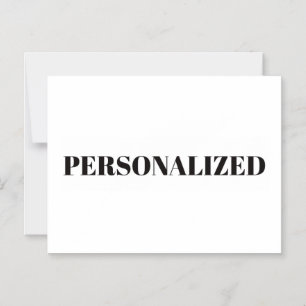 Invitation Magnétique Personnalisez le Vôtre