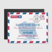 POLAND Airmail Enregistrer la date