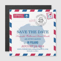POLAND Airmail Enregistrer la date