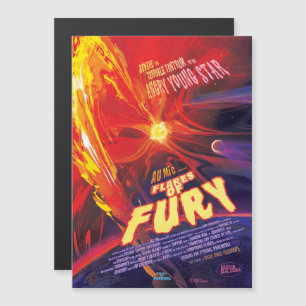 Invitation Magnétique Publicité pour un film d'horreur de science-fictio