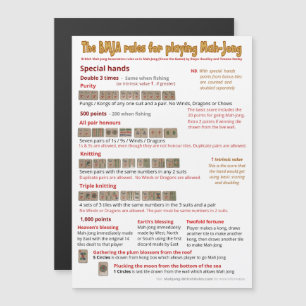 Invitation Magnétique Règles BMJA magnétiques - mains spéciales (1)