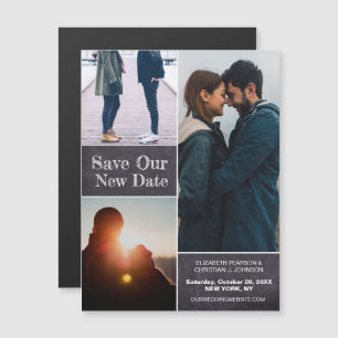 Invitation Magnétique Simple Photo personnalisée Changer notre NOUVELLE 