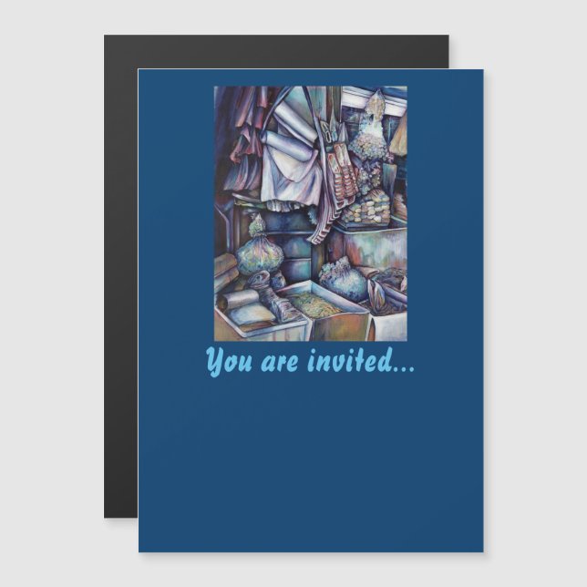 Invitation Magnétique Spécialités du Splendid Tekka Centre (Devant / Derrière)