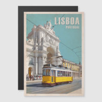 Tramway Jaune, Arc De Rue Augusta. Lisbonne, Portu