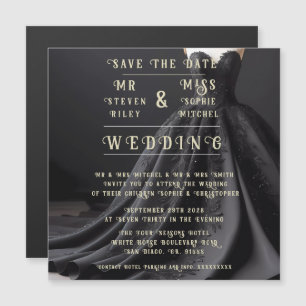 Invitation Magnétique Une déclaration d'amour audacieuse