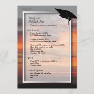 Invitation magnifique de la Réunion de classe de