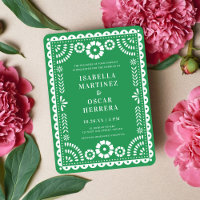 Magnifique Livre Vert Picado Inspiré Mariage