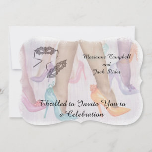 INVITATION MAGNIFIQUES TALONS HAUTS PERSONNALISABLES