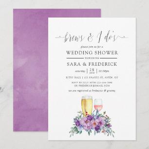 Invitation Magnolias pourpres et Rose brasse avant que je ne