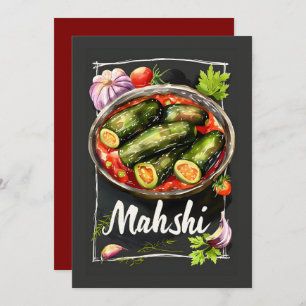 Invitation Mahshi Extravaganza Montrez effectivement utilisé 