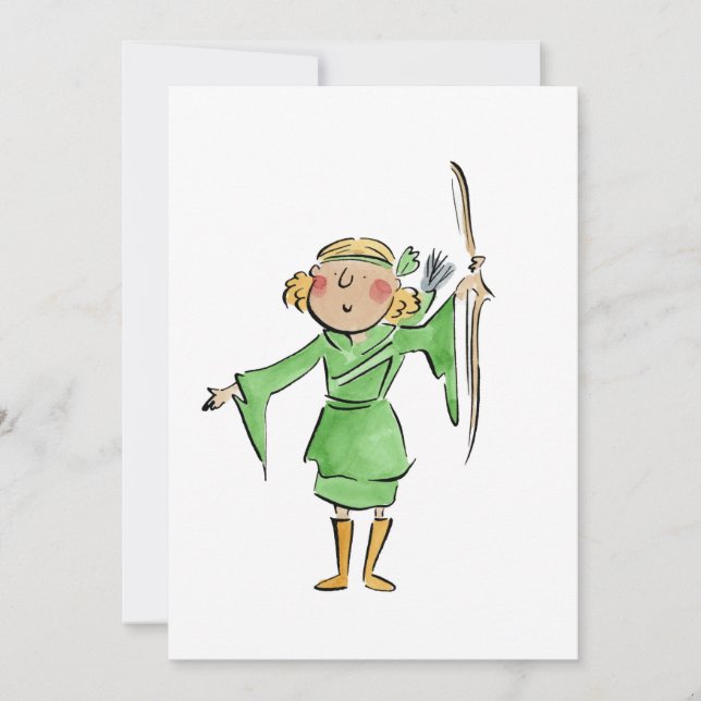 Invitation Maid Marian (Devant)