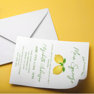 Invitation Main Squeeze Lemon Bachelorette