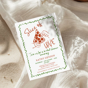 Invitation Main Whimsical Tirée tranche De Fête des mariées D