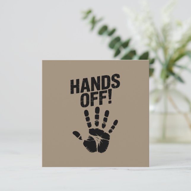 Invitation Mains De Mon Pays Mon Corps Medicare Politique (Debout devant)