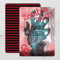 Mains de Zombie Moderne Sanglantes Anniversaire Ha