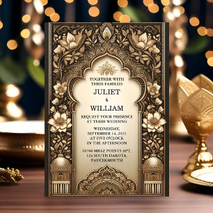 Invitation Maintenant Palace Hindi Henna Mehndi Mariage de st