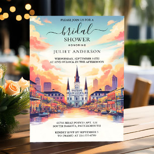 Invitation Maintenant Plage Océan Été Nouvelle-Orléans Fête d