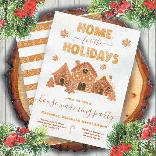 Invitation Maison de vacances Fête du Réchauffement Maison