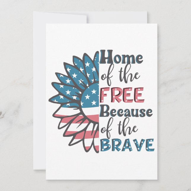 Invitation Maison des libres à cause de la 4 juillet courageu (Devant)