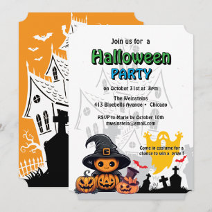 Invitation : Maison HALLOWEEN #3